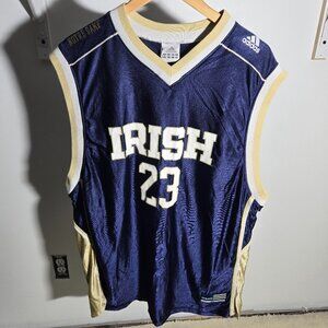 Adidas ND Notre Dame Fighting Irish #23 Basketball Jersey XL